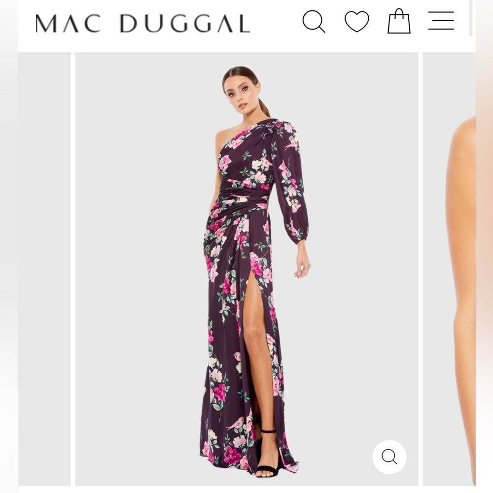 Mac Duggal dress size 6 worn once for a wedding.